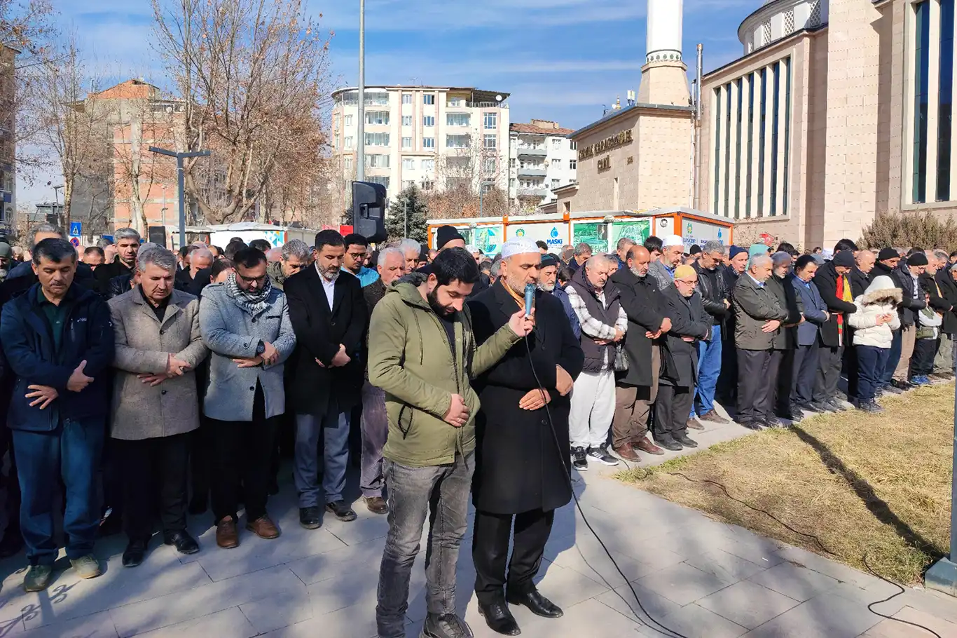 Malatya'da Kassam Tugayı komutanları için gıyabi cenaze namazı kılındı