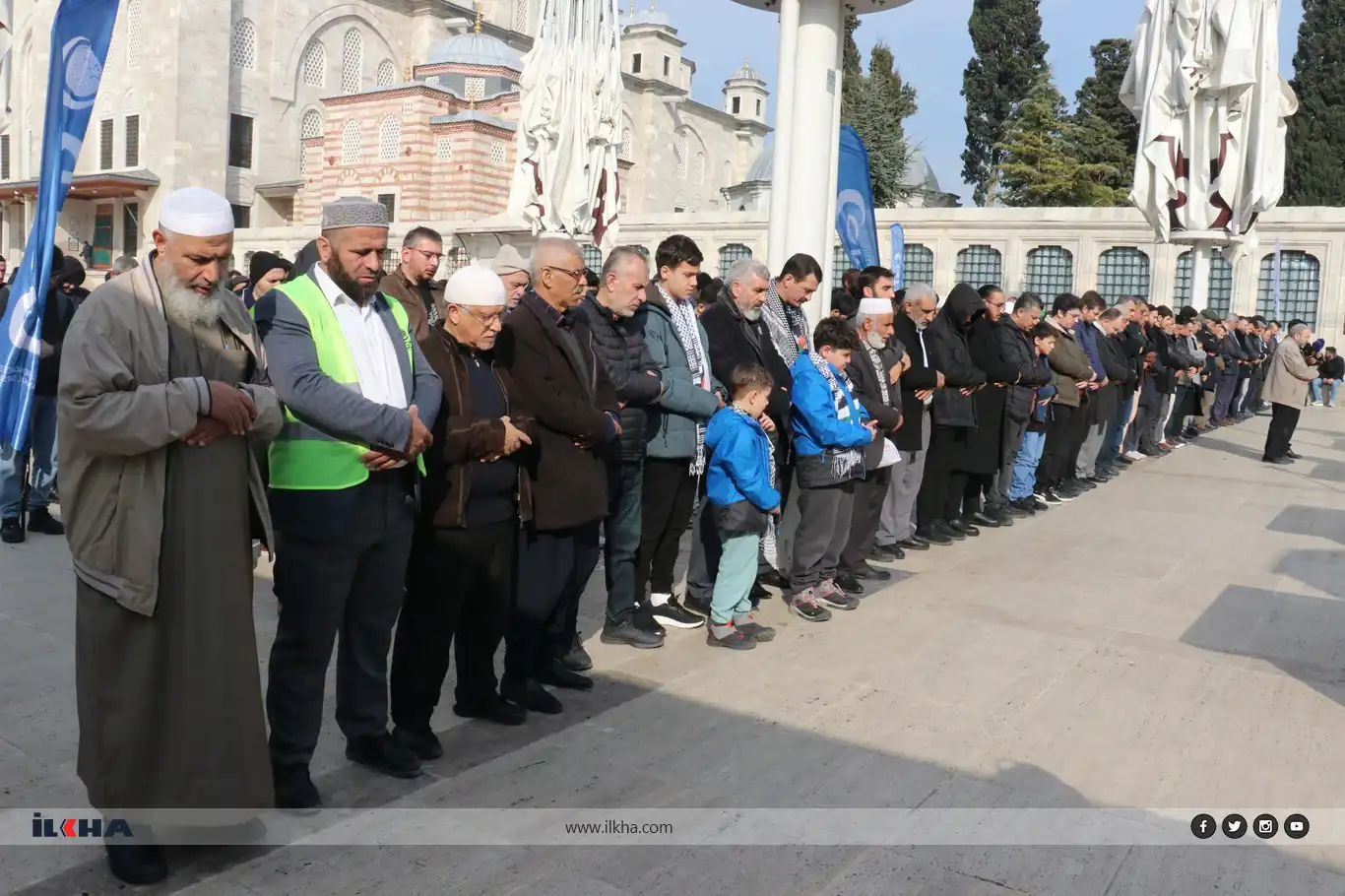 Funeral prayer in absentia held in Istanbul for Muhammad Deif and other commanders