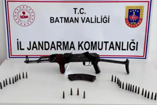 Batman'da silah ve mühimmat ele geçirildi