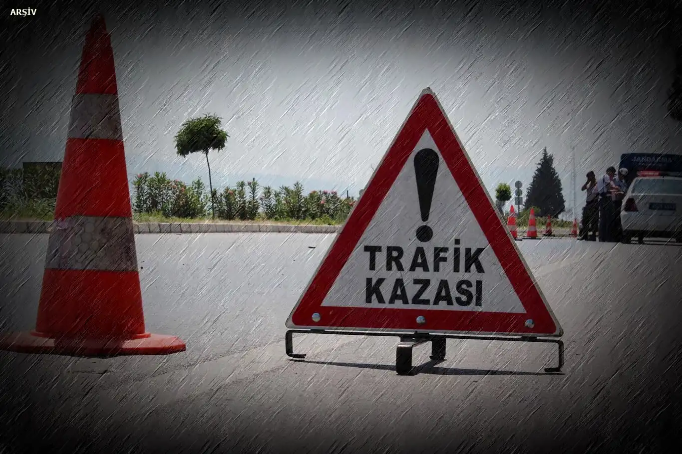 Samsun'da 8 araç zincirleme kazaya karıştı