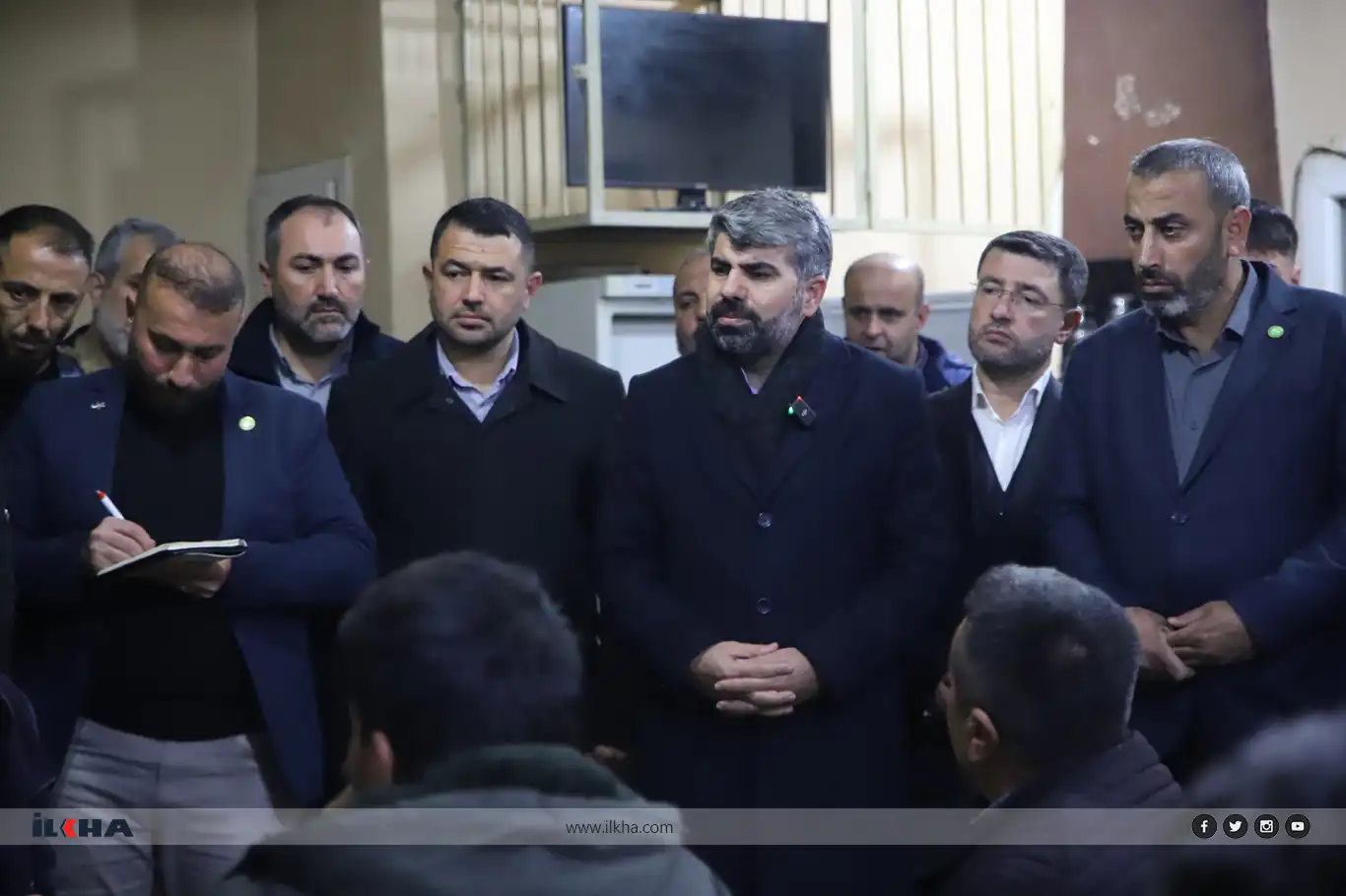 HÜDA PAR delegation visits earthquake-affected areas in Hatay