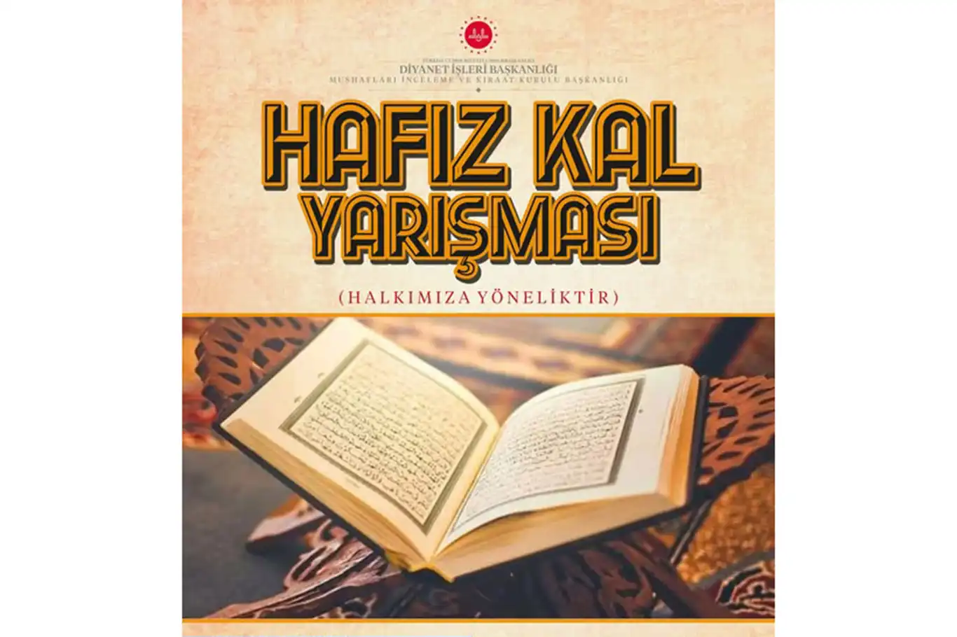 Diyanet İşleri Başkanlığı tarafından "Hafız Kal" yarışması düzenlenecek