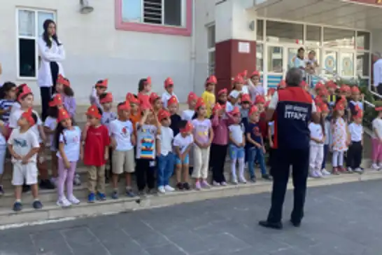 Siirt’te İtfaiye Haftası'nda öğrencilere yangın eğitimi