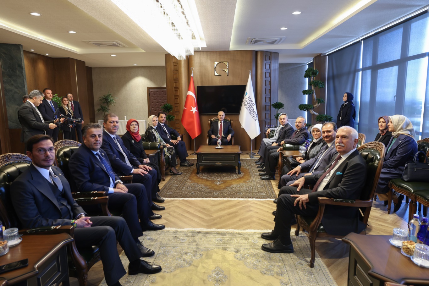 Tokat Gaziosmanpaşa Üniversitesi yeni rektörlük binasının açılışı yapıldı