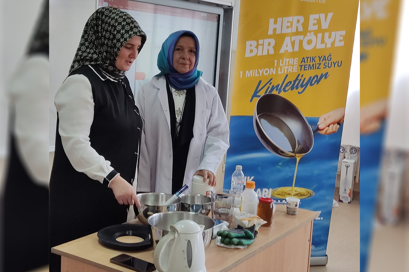 Büyükşehir belediyesinden evlere atölye projesi hayata geçti Büyükşehir belediyesinden evlere atölye projesi hayata geçti