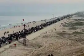 دوای دەستپێکردنی ئاگربەست فەلەستینییەکان دەستیان بە گەڕانەوە بۆ باکووری کەرتی غەززە کرد