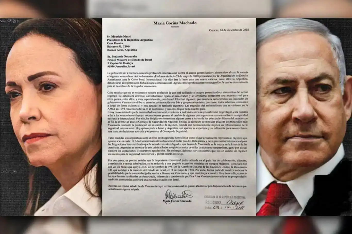 المعروفة بدعمها للكيان الصهيوني...ماريا كورينا ماتشادو تُثير الجدل بعد منحها جائزة نوبل للسلام المعروفة بدعمها للكيان الصهيوني...ماريا كورينا ماتشادو تُثير الجدل بعد منحها جائزة نوبل للسلام