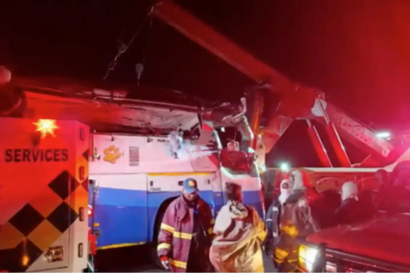 At least 42 killed as bus plunges down embankment in South Africa