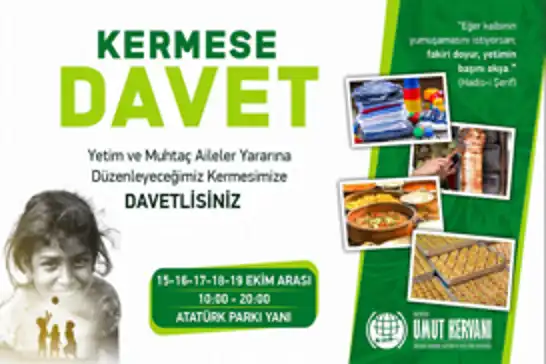 Geliri ihtiyaç sahiplerine gidecek kermes kapılarını açıyor