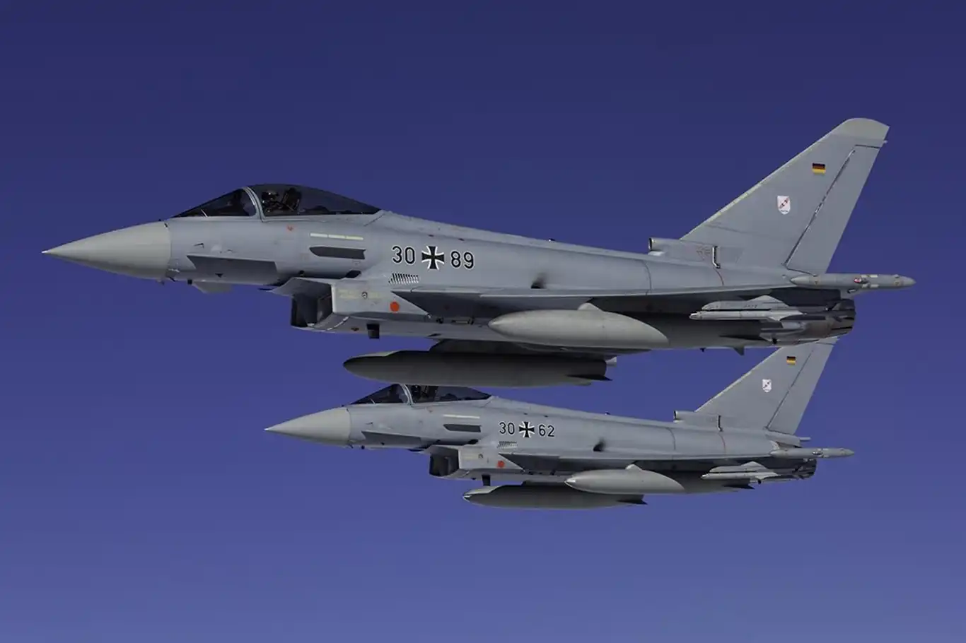 Almanya'ya Eurofighter uçakları  Polonya'da konuşlandıracak