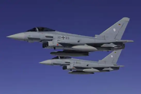 Almanya'ya Eurofighter uçakları  Polonya'da konuşlandıracak