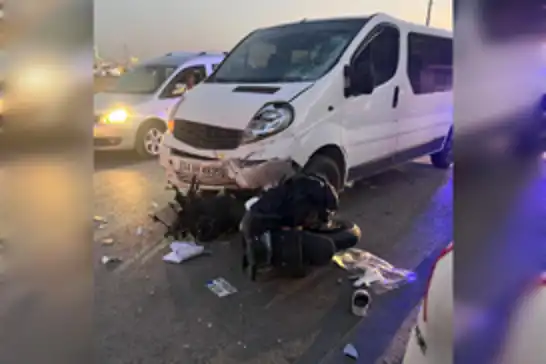 Mardin’de trafik kazası: 1’i ağır, 2 yaralı