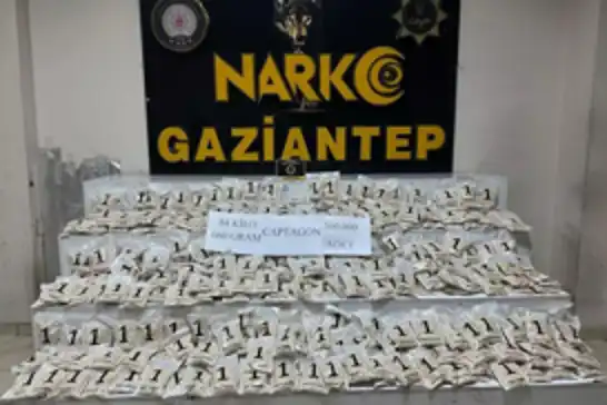 Gaziantep'te 510 bin uyuşturucu hap ele geçirildi: 1 tutuklama