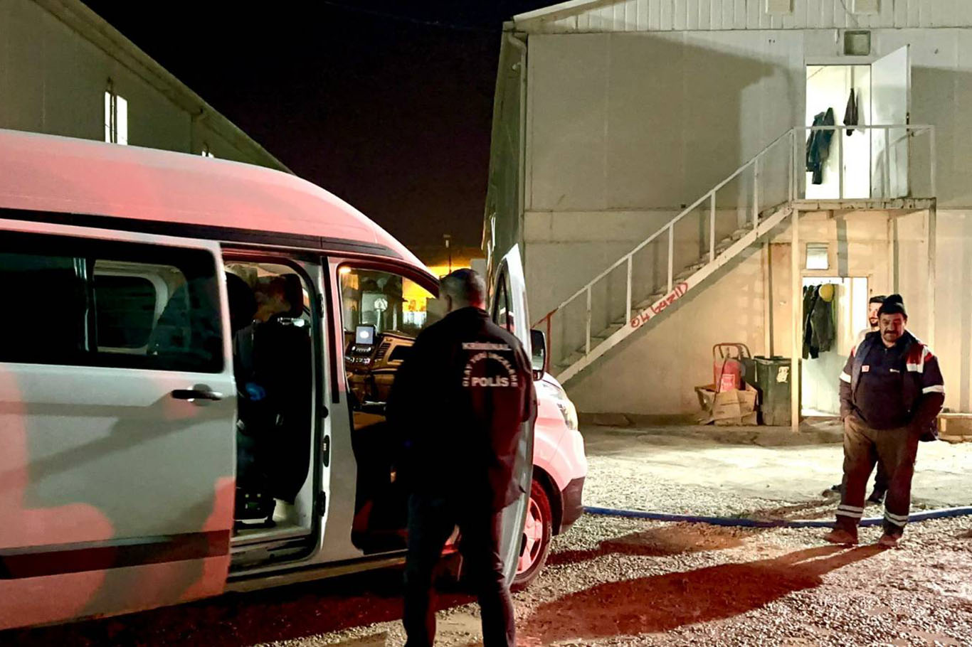 TOKİ şantiyesinde şüpheli ölüm TOKİ şantiyesinde şüpheli ölüm