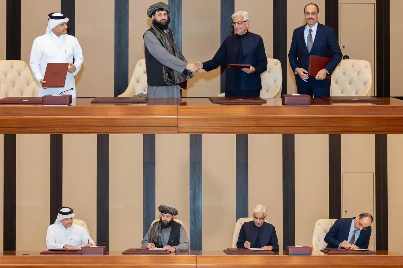Afghanistan and Pakistan agree to immediate ceasefire after Doha talks Afghanistan and Pakistan agree to immediate ceasefire after Doha talks