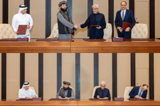 Afghanistan and Pakistan agree to immediate ceasefire after Doha talks