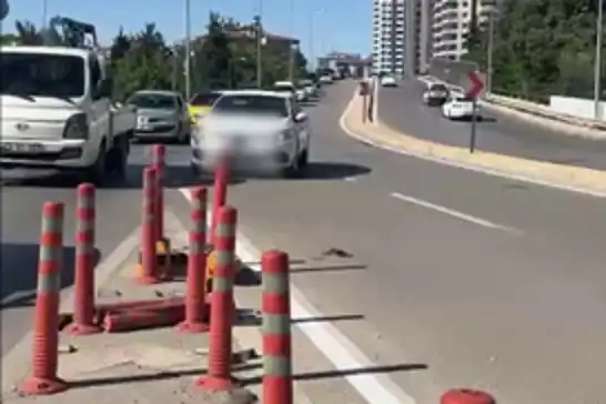 Gaziantep’te bin 402 sürücüye 1 milyon 362 bin lira ceza