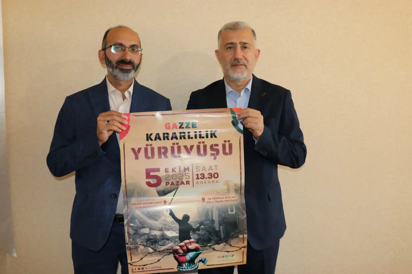Gazze Kararlılık Yürüyüşü'ne davet Gazze Kararlılık Yürüyüşü'ne davet