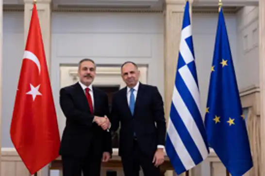Dışişleri Bakanı Fidan, Yunan mevkidaşı Gerapetritis ile görüştü