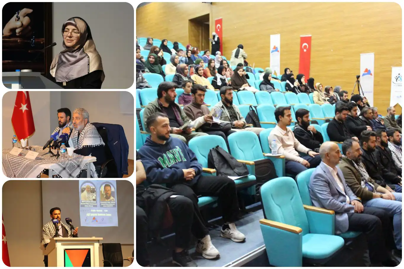 Küresel Sumud Filosu aktivistleri Ağrı’da öğrencilerle buluştu Küresel Sumud Filosu aktivistleri Ağrı’da öğrencilerle buluştu