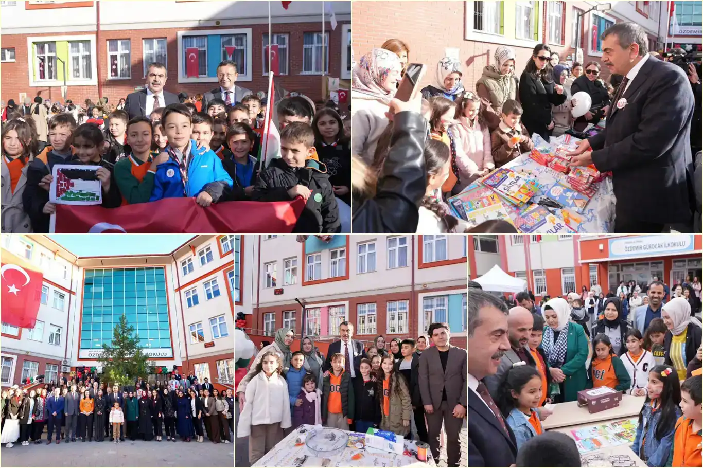 وزير التعليم التركي يشارك في بازار خيري لدعم غزة تحت شعار "مدرسة واحدة، ألف أمل" وزير التعليم التركي يشارك في بازار خيري لدعم غزة تحت شعار "مدرسة واحدة، ألف أمل"