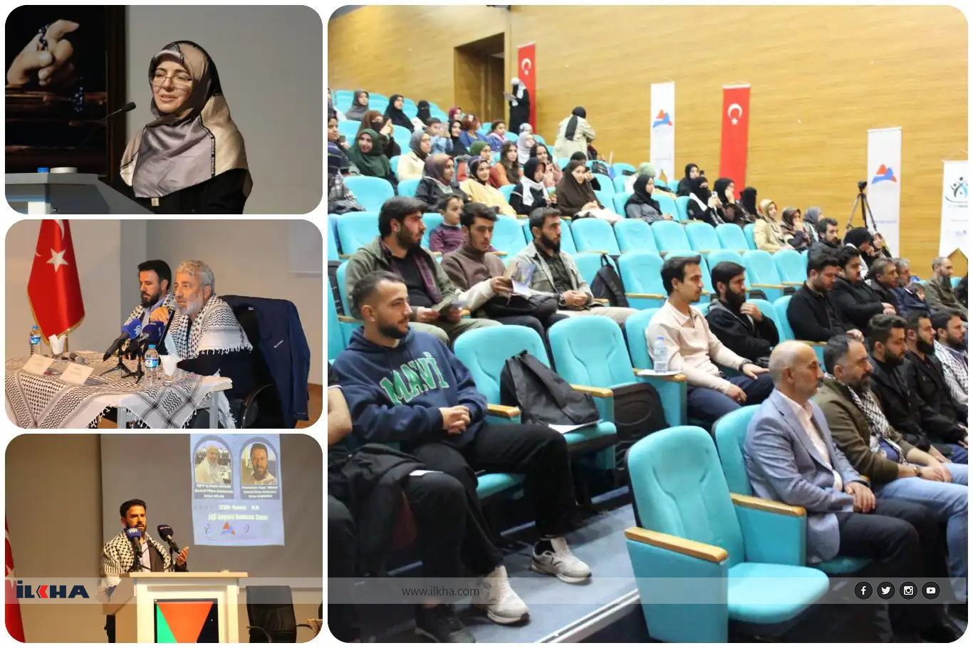 نشطاء “أسطول الصمود العالمي” يلتقون بطلاب جامعة أغري نشطاء “أسطول الصمود العالمي” يلتقون بطلاب جامعة أغري