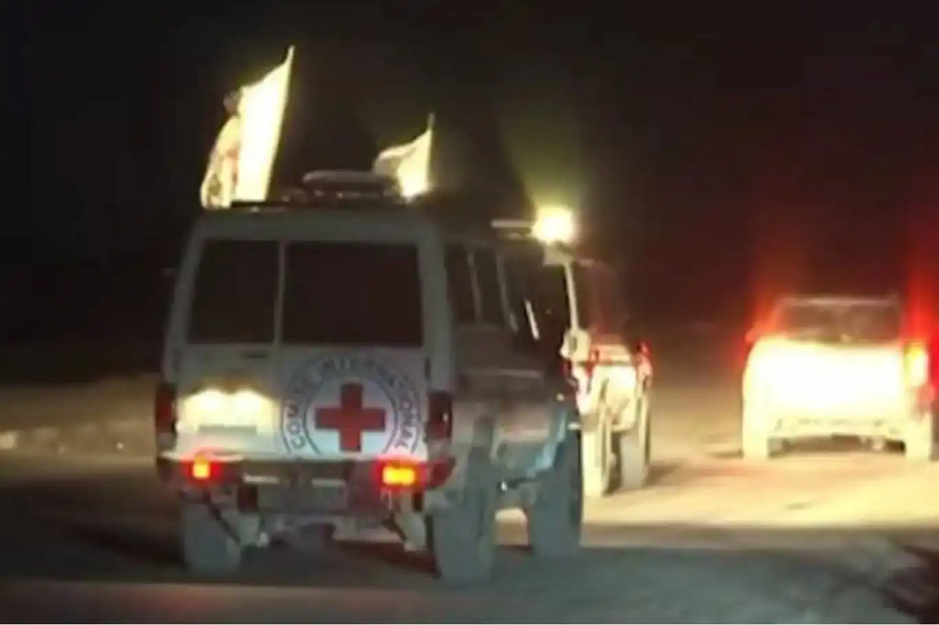 Al-Qassam Brigades hand over bodies of two Israeli captives to Red Cross Al-Qassam Brigades hand over bodies of two Israeli captives to Red Cross