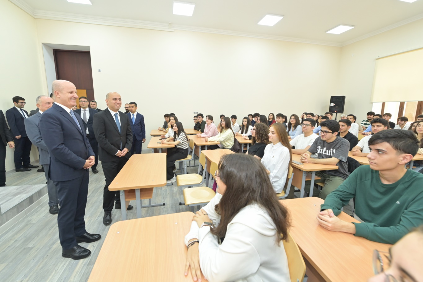 YÖK Başkanı Özvar, Azerbaycan’da TAÜ ve Karabağ Üniversitesini ziyaret etti YÖK Başkanı Özvar, Azerbaycan’da TAÜ ve Karabağ Üniversitesini ziyaret etti