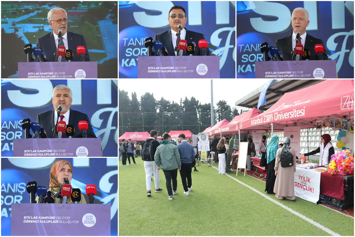 Sivil toplum kuruluşları ve öğrenci kulüpleri "STKFest 2025"te buluştu Sivil toplum kuruluşları ve öğrenci kulüpleri "STKFest 2025"te buluştu