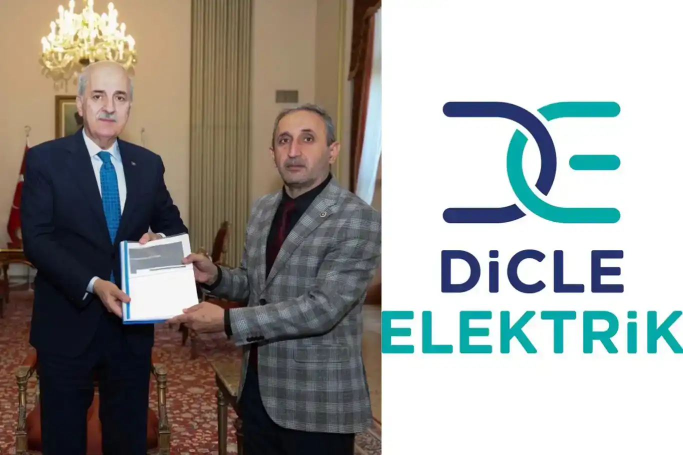 النائب في حزب الهدى دمير يقدم لرئيس البرلمان قورتولموش عرائض موقعة ضد ممارسات شركة دجلة للكهرباء النائب في حزب الهدى دمير يقدم لرئيس البرلمان قورتولموش عرائض موقعة ضد ممارسات شركة دجلة للكهرباء