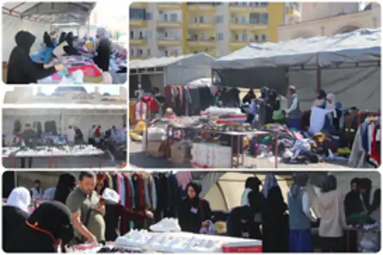 Kızıltepe Umut Kervanı'ndan ihtiyaç sahiplerine yönelik kermes