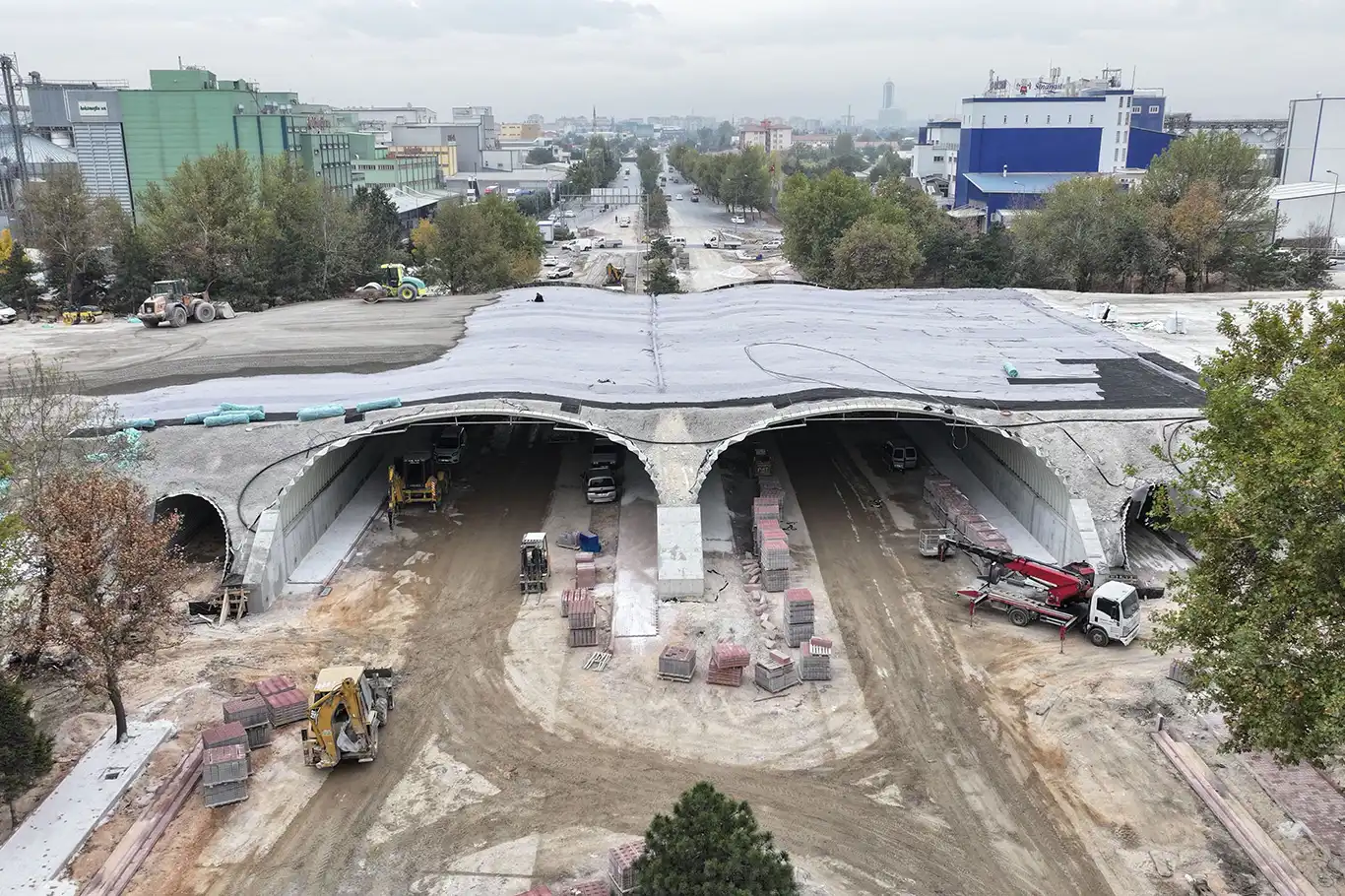 Konya'da Marangozlar Köprülü Kavşağı’nın Ankara Yolu kısmı 3 Kasım’da trafiğe açılacak Konya'da Marangozlar Köprülü Kavşağı’nın Ankara Yolu kısmı 3 Kasım’da trafiğe açılacak