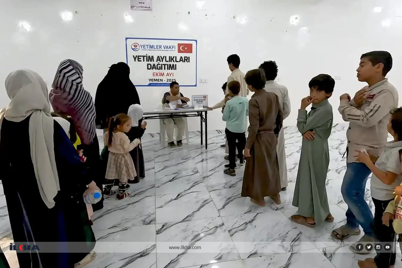Orphans Foundation distributes monthly stipends to Yemeni children Orphans Foundation distributes monthly stipends to Yemeni children