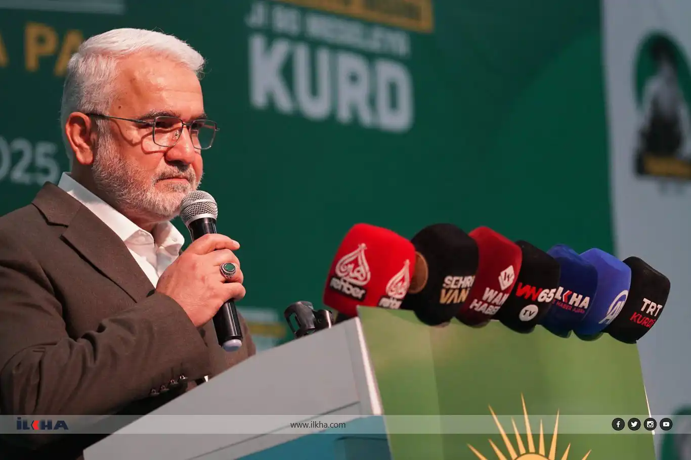 رئيس حزب الهدى يابيجي أوغلو: القضية الكردية يمكن حلها على أساس العدالة