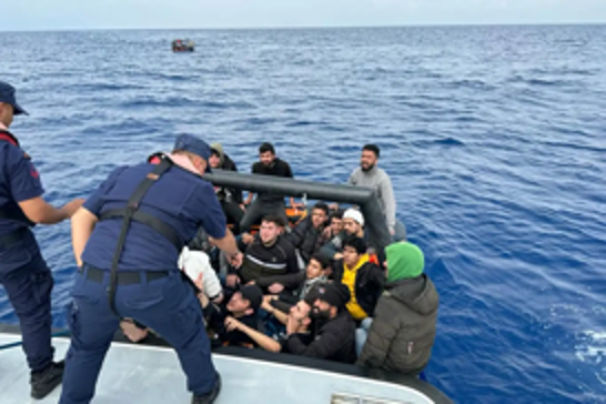 46 irregular migrants, including 18 children, rescued off Muğla coast