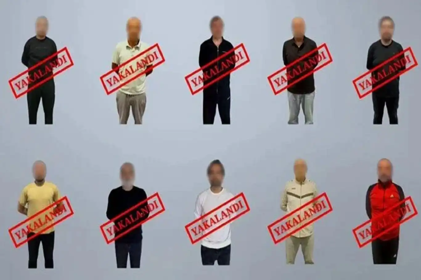 Kırmızı bültenle ve ulusal düzeyde aranan 10 şahıs Türkiye'ye getirildi Kırmızı bültenle ve ulusal düzeyde aranan 10 şahıs Türkiye'ye getirildi