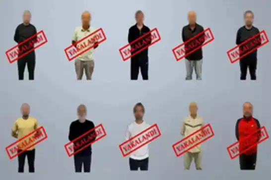 Kırmızı bültenle ve ulusal düzeyde aranan 10 şahıs Türkiye'ye getirildi