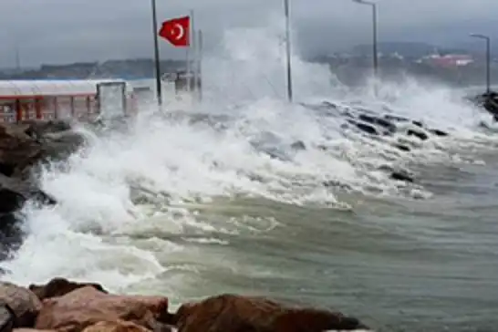 Meteoroloji'den denizlerde fırtına uyarısı
