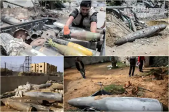 Talûkeya li benda kesên ku li Xezzeyê vedigerin malên xwe: 66.000 bombeyên neteqiyayî