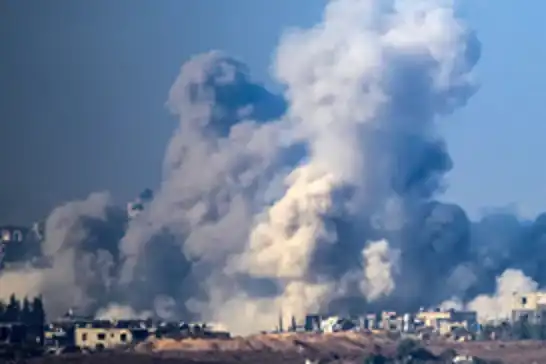 Siyonist işgalcilerden Gazze'de yeni hava saldırılarısı 