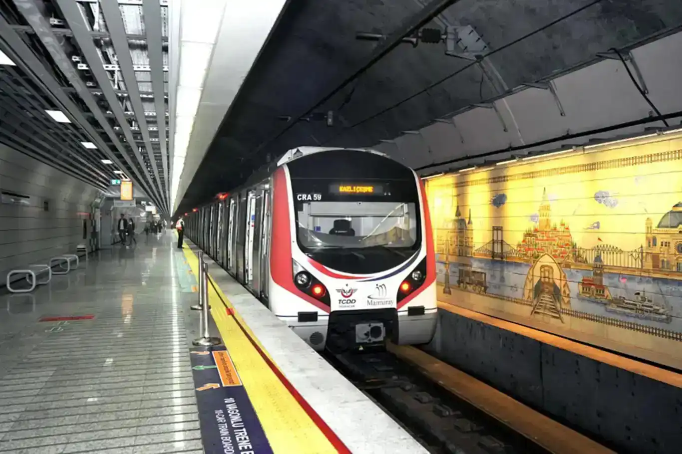 Halkalı-İstanbul Havalimanı Metrosu açılıyor Halkalı-İstanbul Havalimanı Metrosu açılıyor
