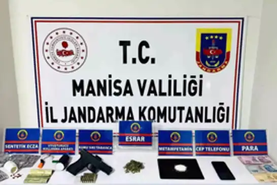 Manisa'da uyuşturucu operasyonu: 1 gözaltı