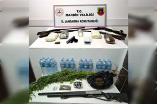 Mardin'de uyuşturucu operasyonunda 2 kişi tutuklandı 