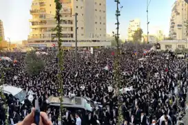 Hundreds of thousands of ultra-Orthodox Jews protest against conscription