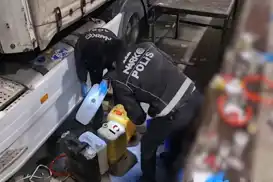 Ağrı'da tırlarda 761 kilo uyuşturucu maddesi ele geçirildi