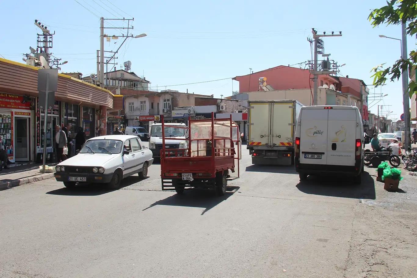 Ergani'nin trafik ve otopark sorunu çekilmez hale dönüştü