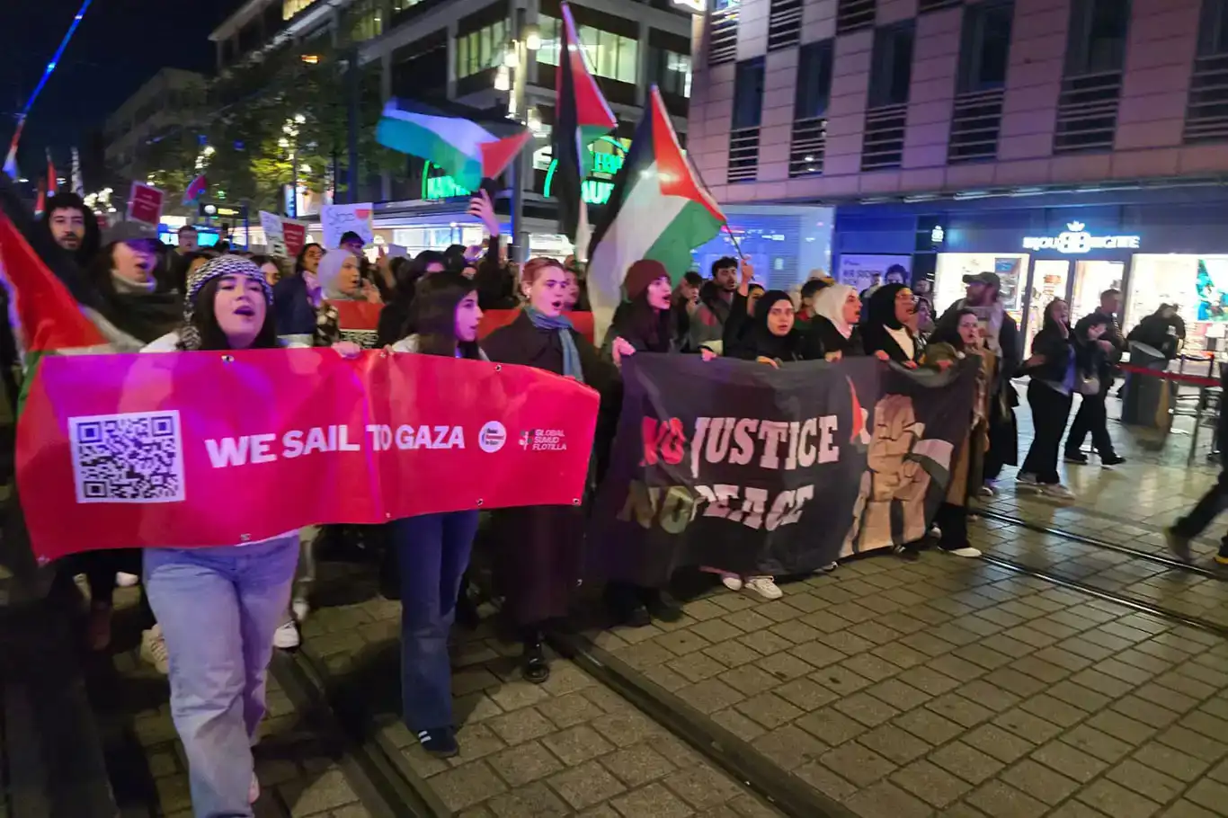 Free Palestine Mannheim and Zaytuna initiatives call for solidarity with Gaza