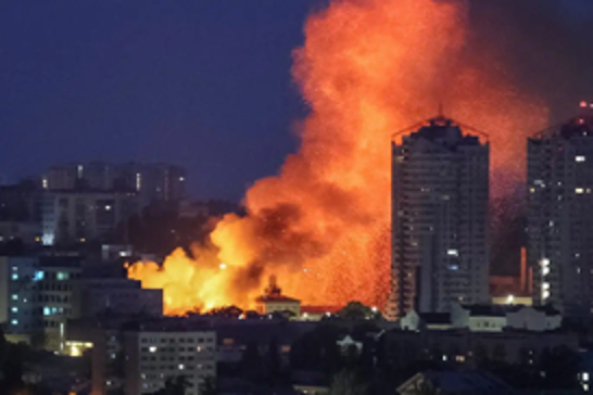 Russia launches massive overnight strikes across Ukraine, killing at least five