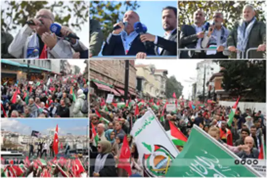 Thousands rally across Türkiye in solidarity with Gaza, backing the Global Sumud Flotilla