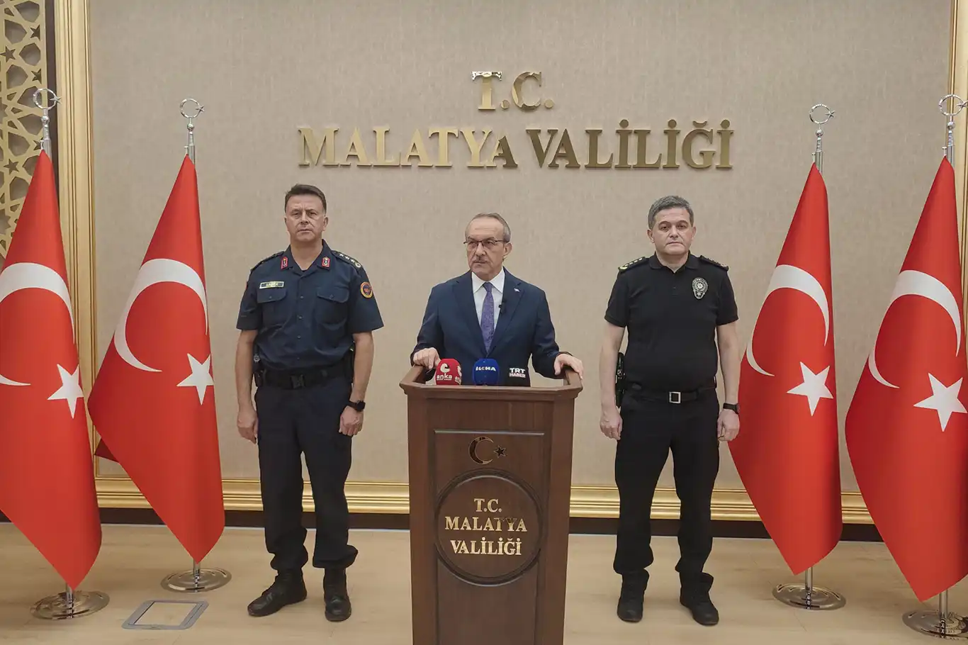 Malatya Valisi Yavuz, 9 aylık asayiş verilerini açıkladı 